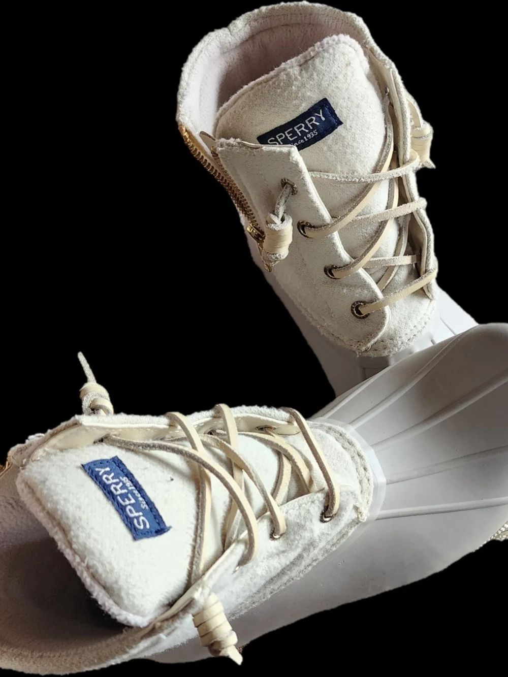 Sperry Women's White Duck Boots